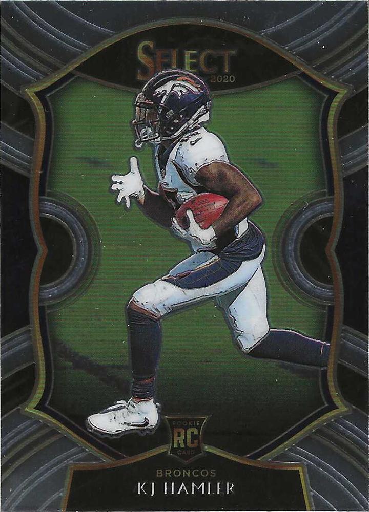 KJ Hamler #67 Denver Broncos | 2020 Panini Select |  | NFL Football