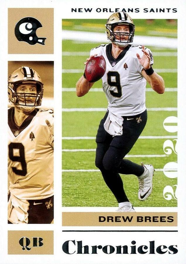 Drew Brees #67 New Orleans Saints | 2020 Panini Chronicles |  | NFL Football
