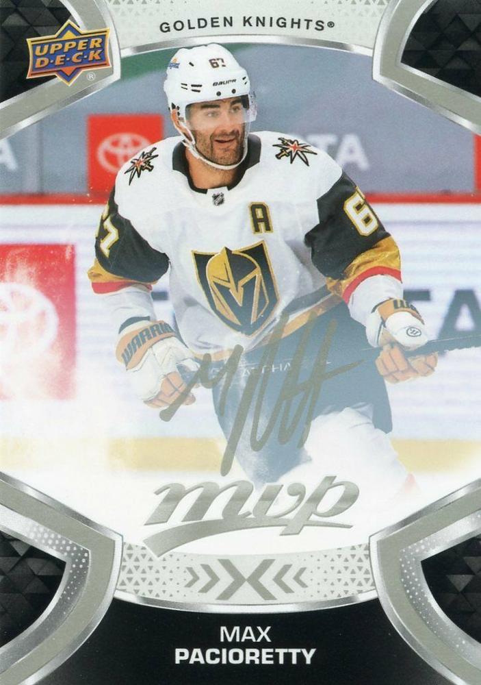 Max Pacioretty #67 Vegas Golden Knights | 2021-22 Upper Deck MVP Silver Script