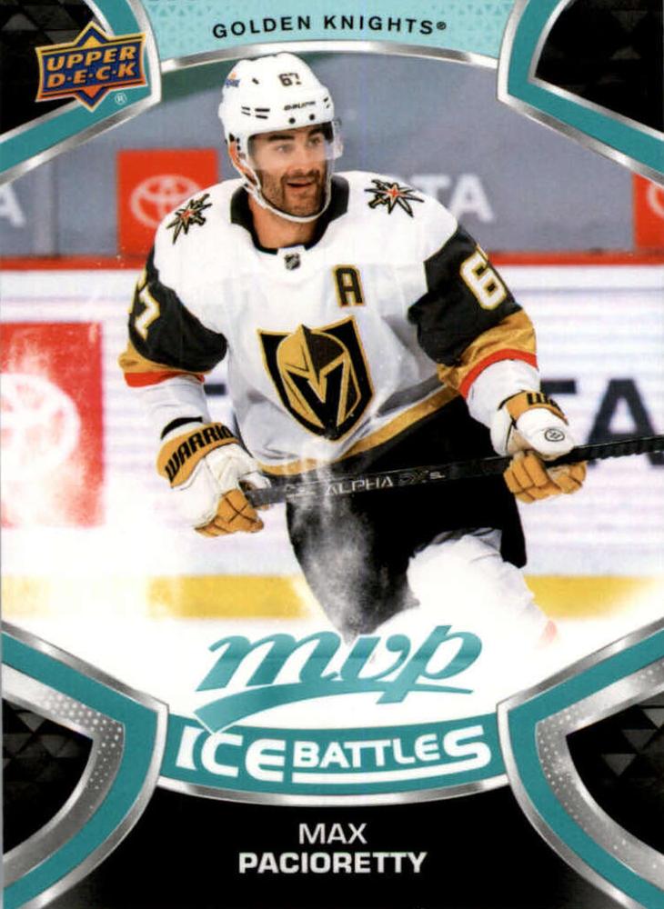 Max Pacioretty #67 Vegas Golden Knights | 2021-22 Upper Deck MVP Ice Battles