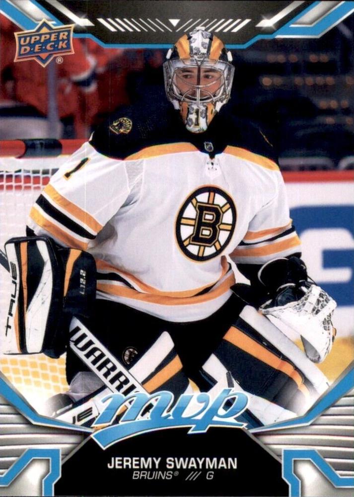 Jeremy Swayman #67 Boston Bruins | 2022-23 Upper Deck MVP