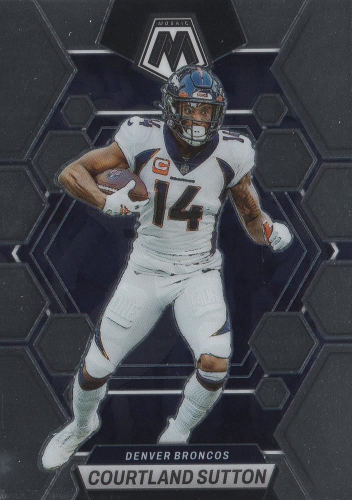 Courtland Sutton #67 Denver Broncos | 2023 Panini Mosaic | NFL Football