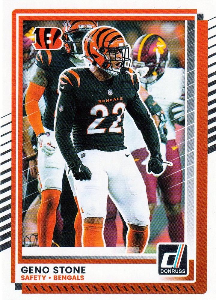 Geno Stone #67 Cincinnati Bengals | 2025 Donruss | NFL Football