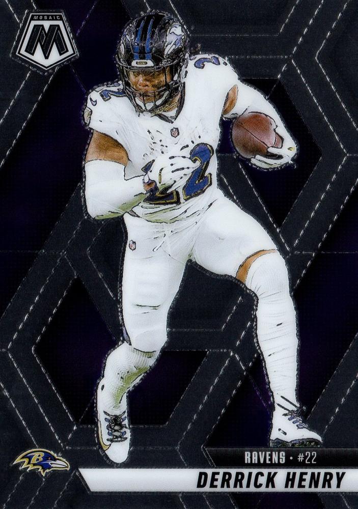 Derrick Henry #67 Baltimore Ravens | 2025 Panini Mosaic | NFL Football