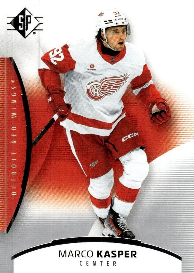 Marco Kasper #67 Detroit Red Wings | 2025-26 Upper Deck SP Hockey