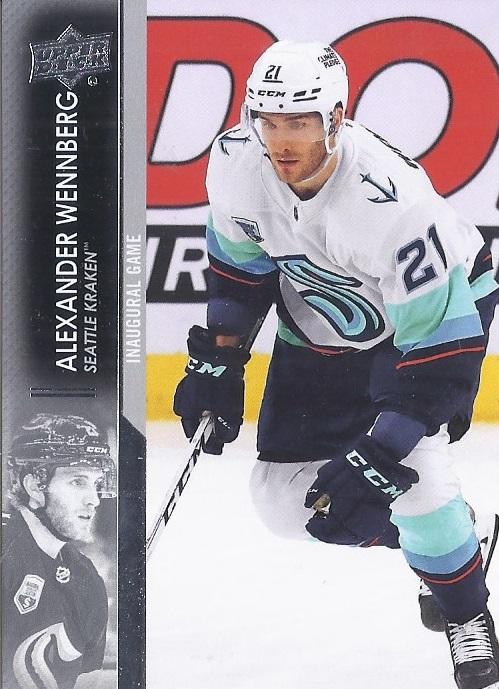 Alexander Wennberg #680 Seattle Kraken | 2021-22 Upper Deck
