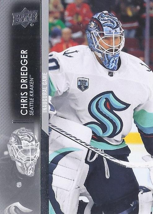 Chris Driedger #682 Seattle Kraken | 2021-22 Upper Deck