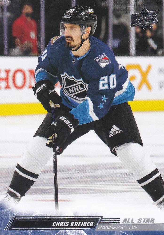 Chris Kreider #682 New York Rangers | 2022-23 Upper Deck