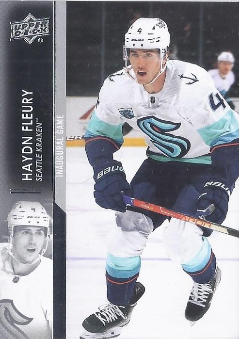 Haydn Fleury #683 Seattle Kraken | 2021-22 Upper Deck