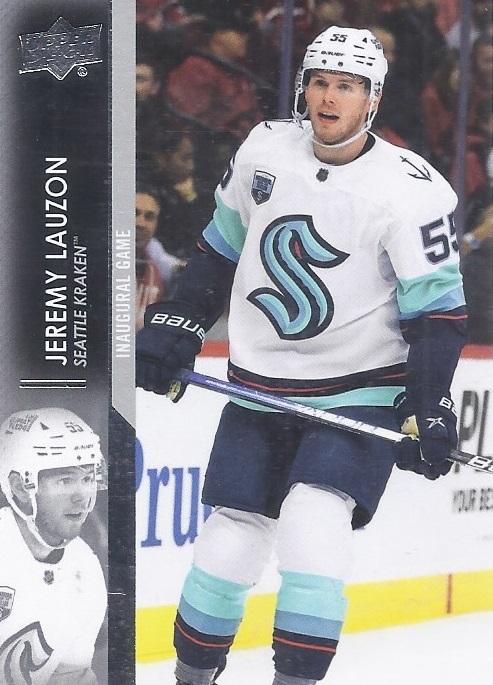 Jeremy Lauzon #687 Seattle Kraken | 2021-22 Upper Deck