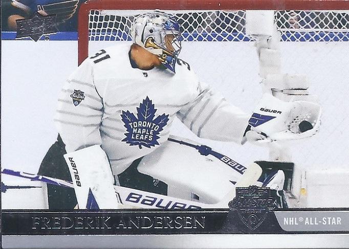 Frederik Andersen #688 Toronto Maple Leafs | 2020-21 Upper Deck