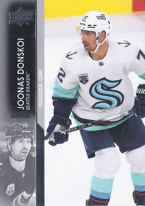 Joonas Donskoi #688 Seattle Kraken | 2021-22 Upper Deck