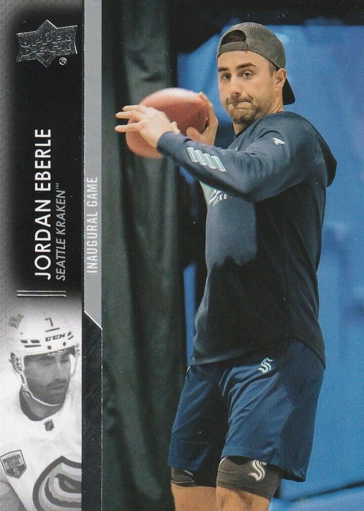 Jordan Eberle #689b Seattle Kraken | 2021-22 Upper Deck