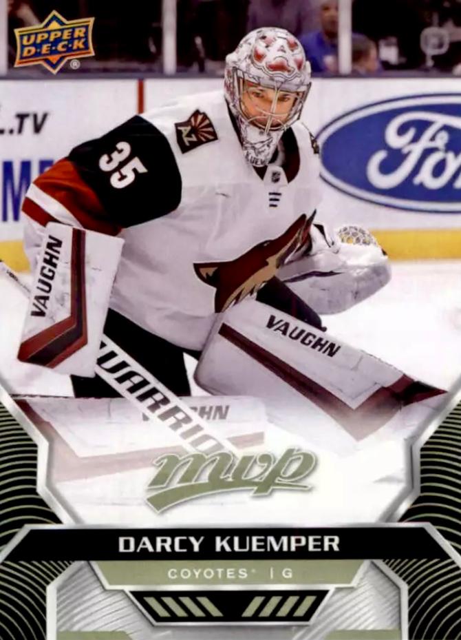Darcy Kuemper #68 Arizona Coyotes | 2020-21 Upper Deck MVP