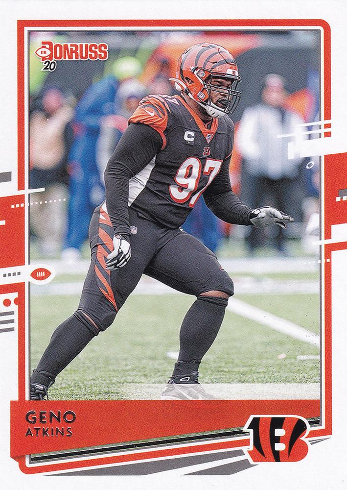 Geno Atkins #68 Cincinnati Bengals | 2020 Panini Donruss | NFL Football