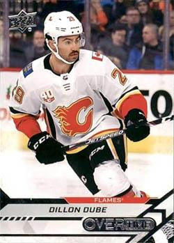 Dillon Dube #68 Calgary Flames | 2020-21 Upper Deck Overtime