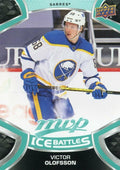 Victor Olofsson #68 Buffalo Sabres | 2021-22 Upper Deck MVP Ice Battles