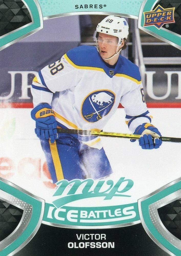 Victor Olofsson #68 Buffalo Sabres | 2021-22 Upper Deck MVP Ice Battles