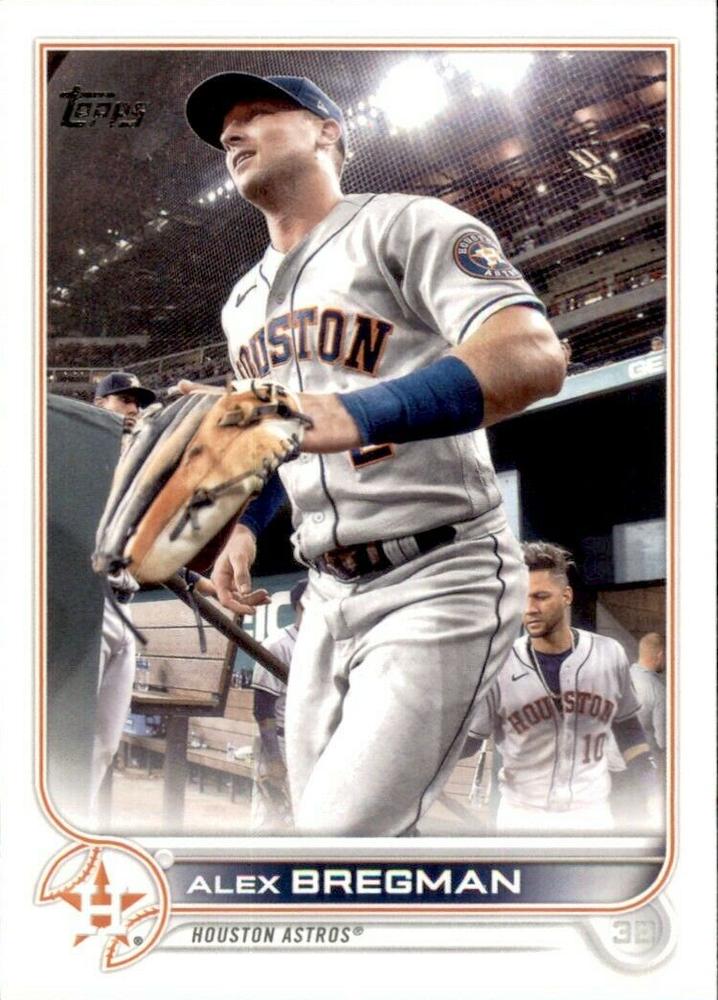 Alex Bregman #68 Houston Astros (Walking out of dugout) | 2022 Topps
