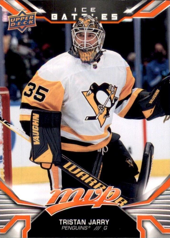 Tristan Jarry #68 Pittsburgh Penguins | 2022-23 Upper Deck MVP Ice Battles