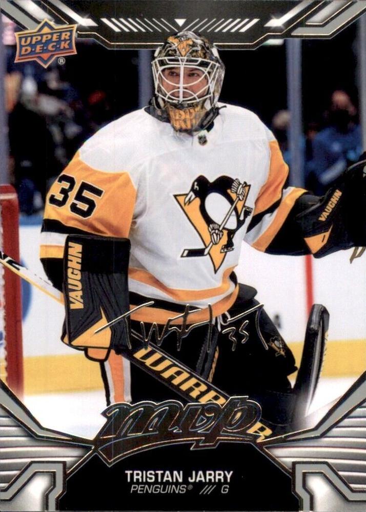 Tristan Jarry #68 Pittsburgh Penguins | 2022-23 Upper Deck MVP Silver Script