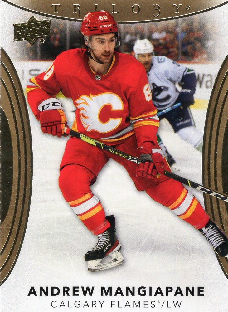 Andrew Mangiapane #68 Calgary Flames | 2022-23 Upper Deck Trilogy