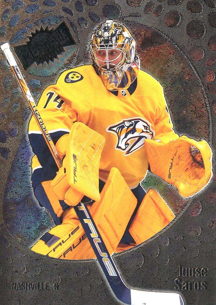 Juuse Saros #68 Nashville Predators | 2022-23 SkyBox Metal Universe