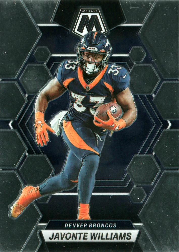 Javonte Williams #68 Denver Broncos | 2023 Panini Mosaic | NFL Football
