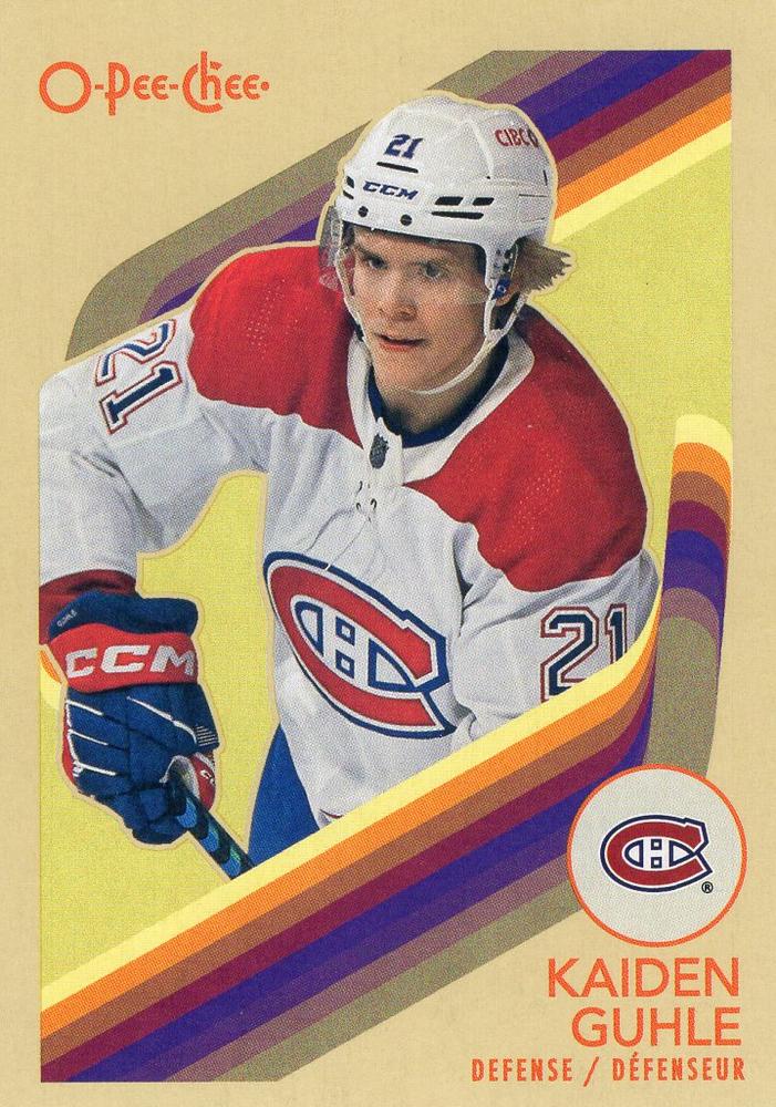Kaiden Guhle #68 Montreal Canadiens | 2023-24 O-Pee-Chee Retro