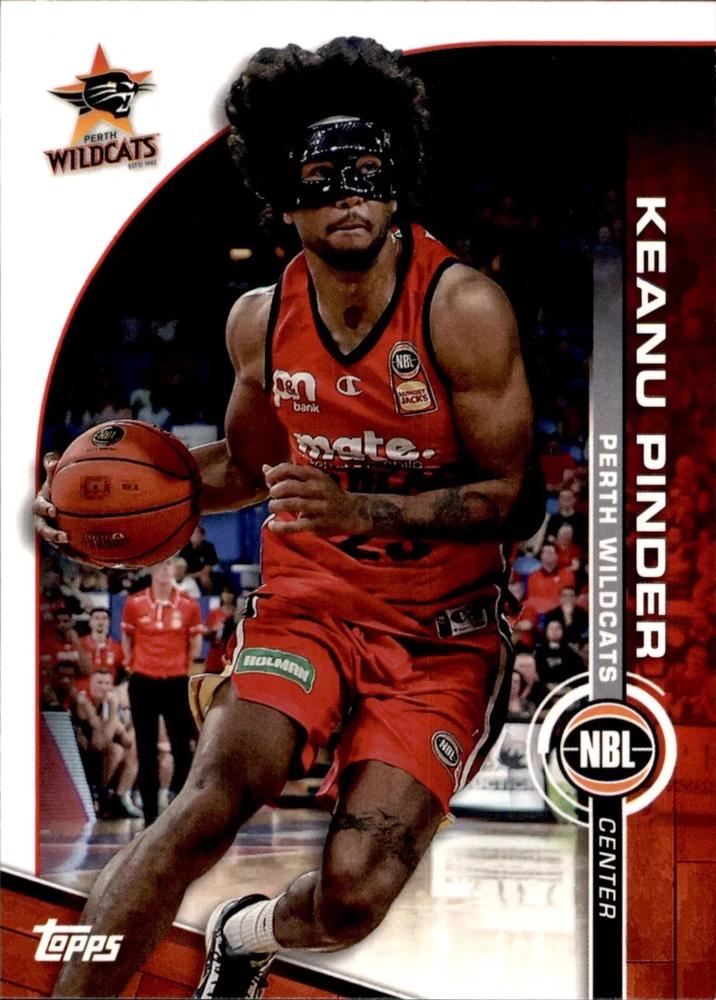 Keanu Pinder #68 Perth Wildcats | 2023-24 Topps NBL
