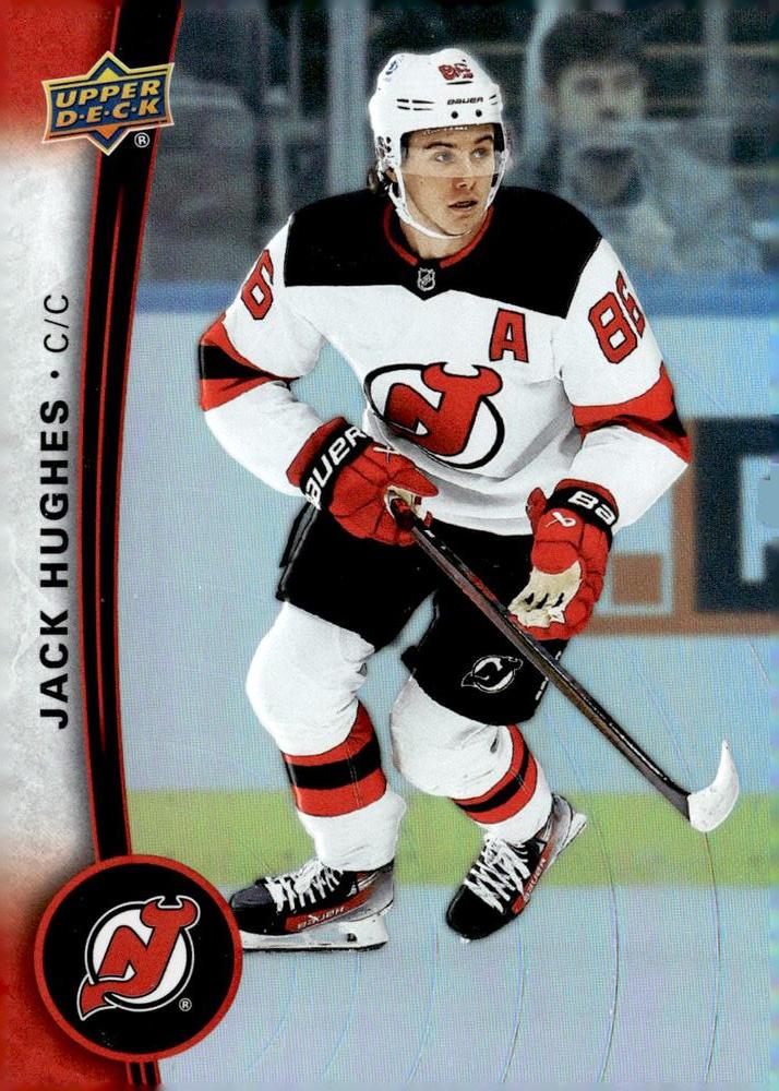 Jack Hughes #68 New Jersey Devils | 2025-26 Upper Deck Tim Hortons Collector's Series
