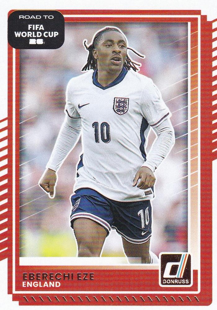 Eberechi Eze #68 England | 2025-26 Donruss Road to FIFA World Cup