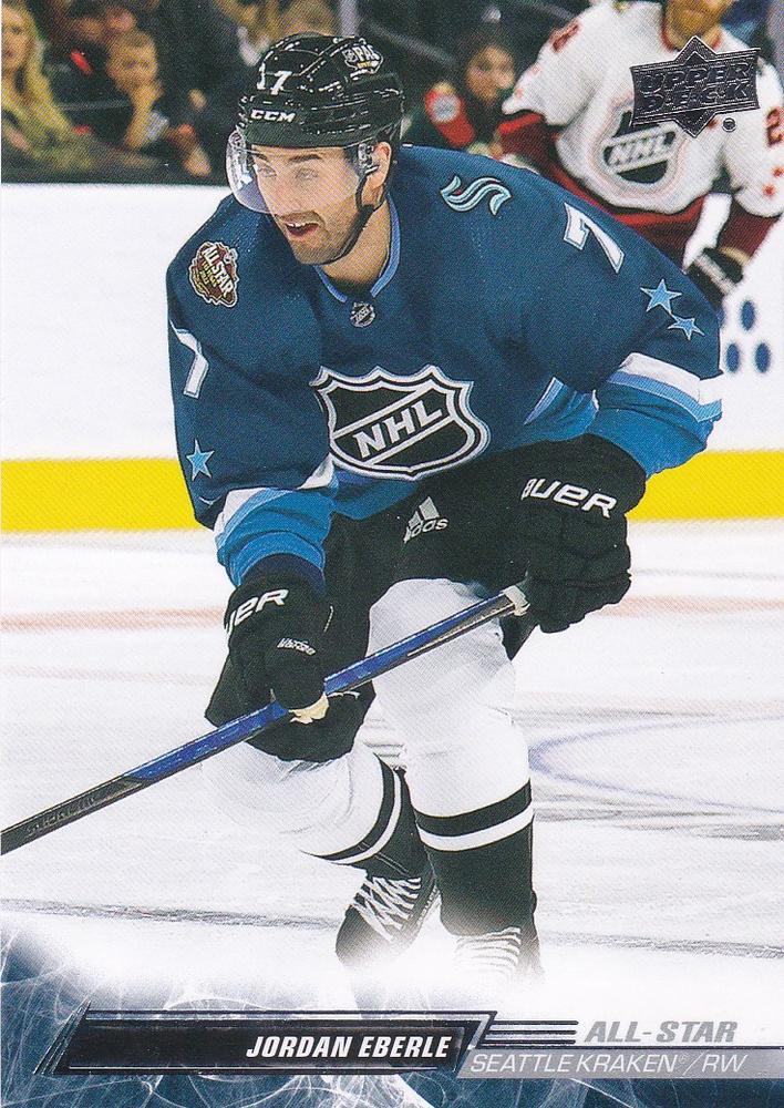 Jordan Eberle #693 Seattle Kraken | 2022-23 Upper Deck