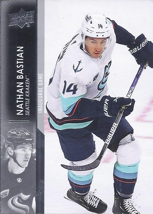 Nathan Bastian #694 Seattle Kraken | 2021-22 Upper Deck