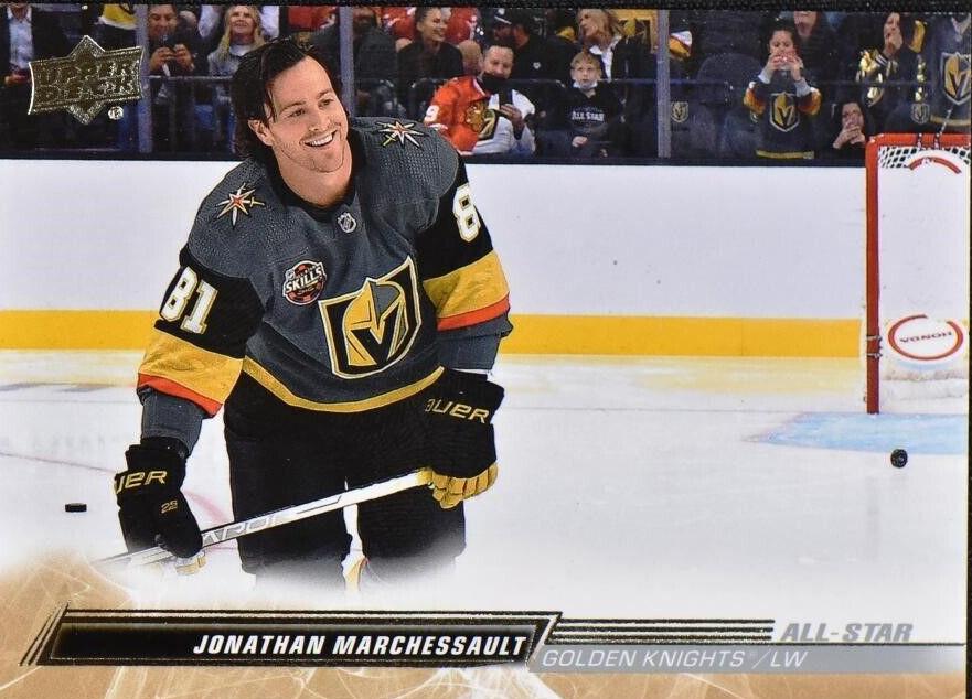 Jonathan Marchessault All Star Game #694 Vegas Golden Knights | 2022-23 Upper Deck