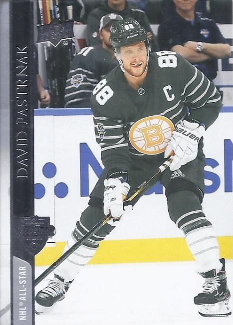 David Pastrnak #695 Boston Bruins | 2020-21 Upper Deck