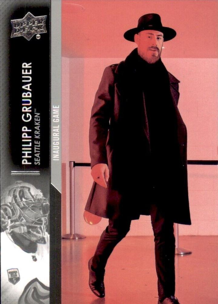 Philipp Grubauer #695b Seattle Kraken | 2021-22 Upper Deck