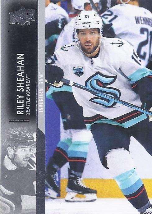 Riley Sheahan #696 Seattle Kraken | 2021-22 Upper Deck