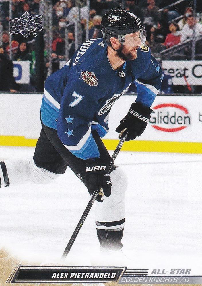 Alex Pietrangelo #698 Vegas Golden Knights | 2022-23 Upper Deck