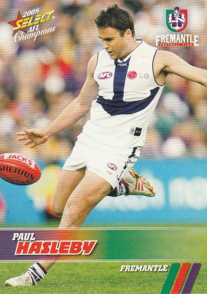 Paul Hasleby #69 Fremantle Dockers | 2008 Select AFL Champions