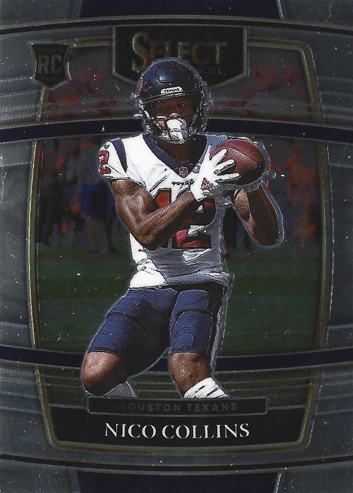 Nico Collins #69 Houston Texans | 2021 Panini Select |  | NFL Football