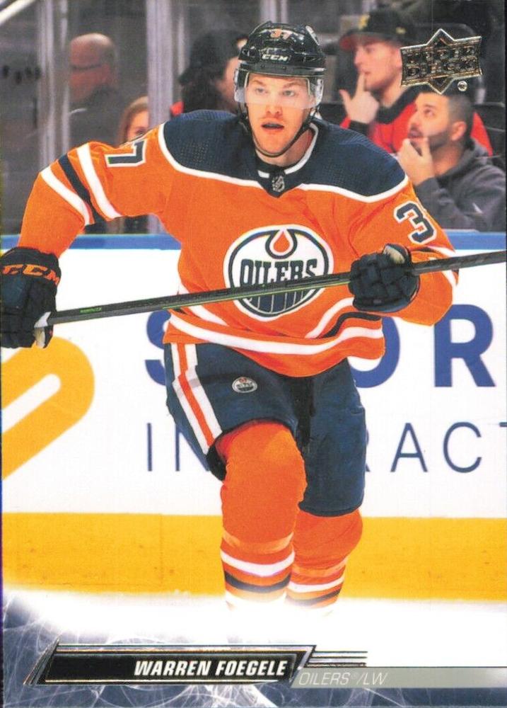 Warren Foegele #69 Edmonton Oilers | 2022-23 Upper Deck
