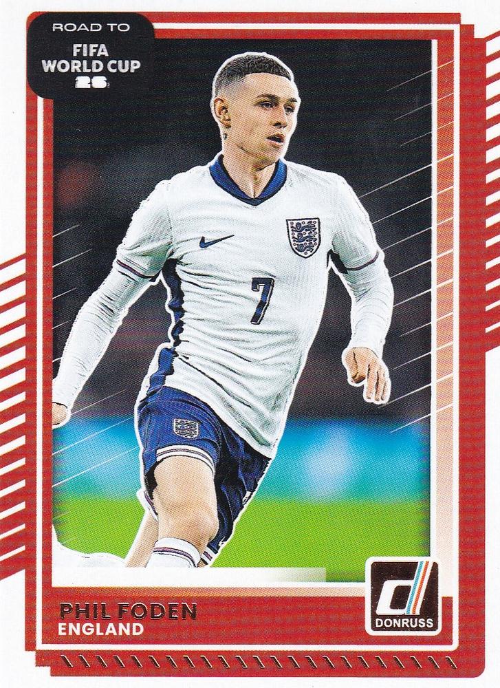 Phil Foden #69 England | 2025-26 Donruss Road to FIFA World Cup