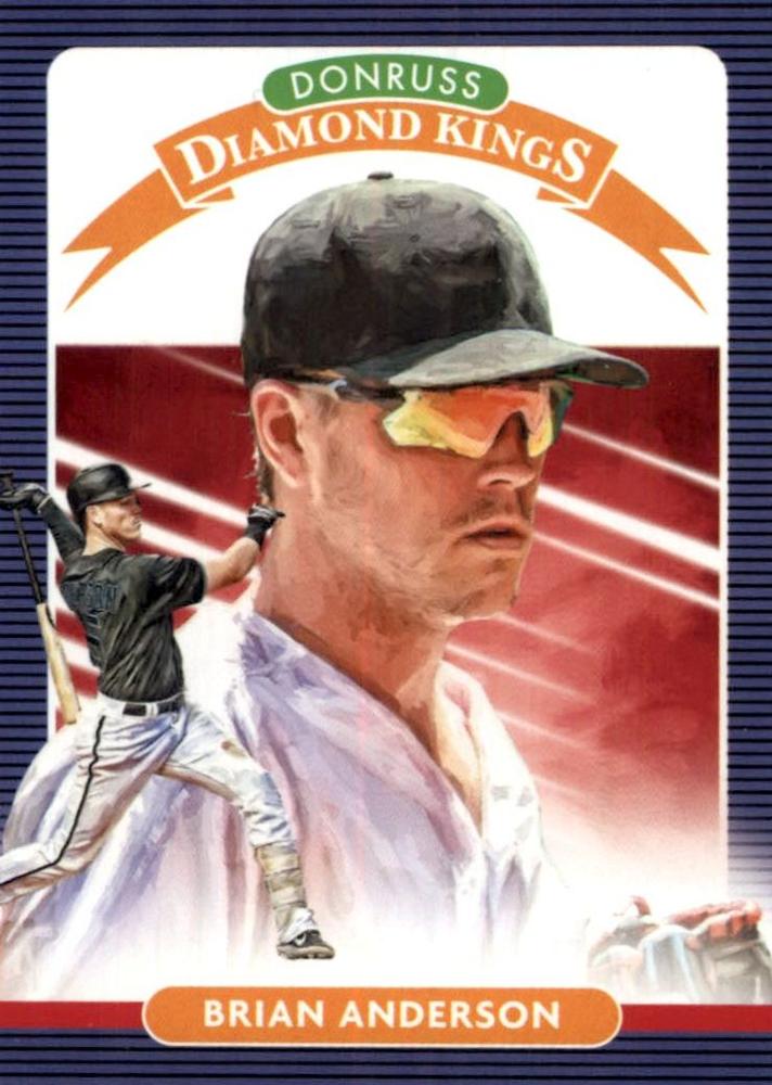 Brian Anderson #6 Miami Marlins | 2020 Donruss