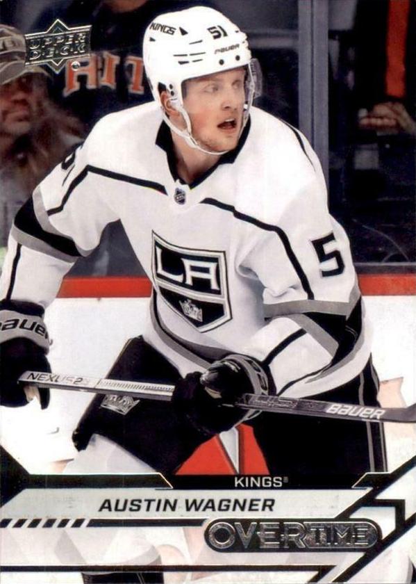 Austin Wagner #6 Los Angeles Kings | 2020-21 Upper Deck Overtime