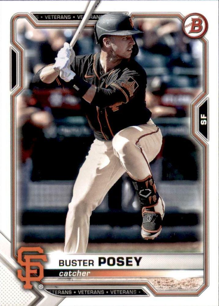Buster Posey #6 San Francisco Giants | 2021 Bowman
