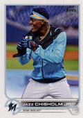 Jazz Chisholm Jr. #6 Miami Marlins (Warm-up jacket) | 2022 Topps