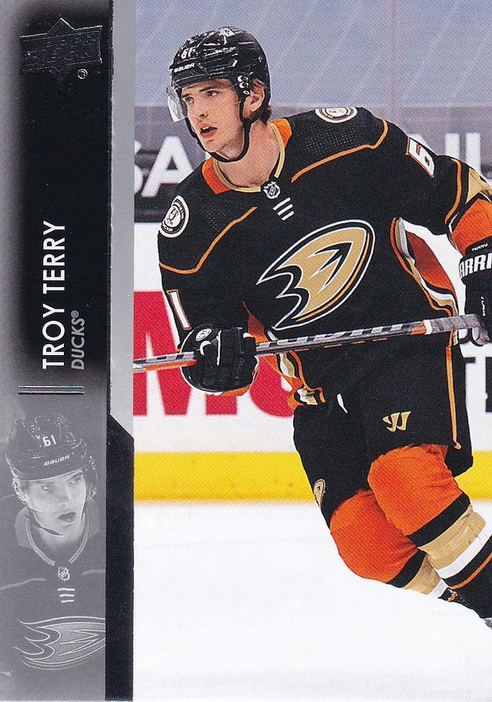 Troy Terry #6 Anaheim Ducks | 2021-22 Upper Deck