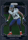 Rashaan Evans #6 Tennessee Titans | 2021 Panini Prizm | NFL Football