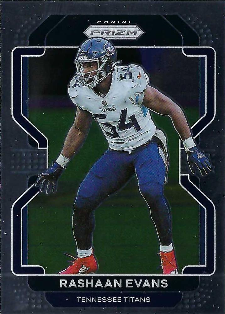 Rashaan Evans #6 Tennessee Titans | 2021 Panini Prizm | NFL Football
